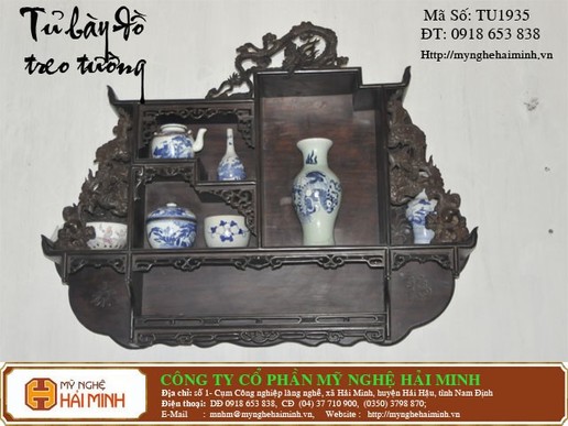 Tủ bày đồ treo tường - Mã số TU1935
