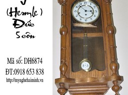 Đồng hồ  cổ J - Hermle  Đức 5 côn   - Mã số: DH6874