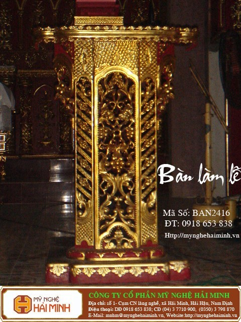 Bàn làm lễ - Mã số: BAN2416