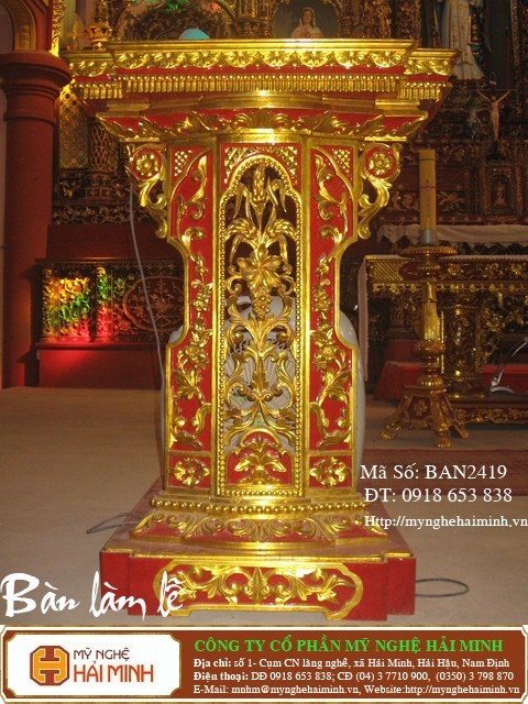 Bàn làm lễ - Mã số: BAN2419