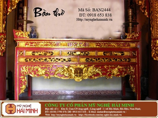  Bàn Thờ -  Mã số BAN2444