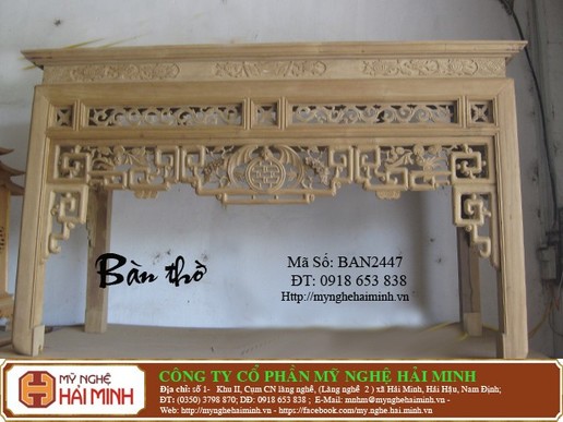 Bàn Thờ -  Mã số BAN2447