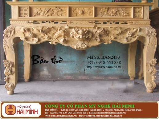 Bàn Thờ -  Mã số BAN2450