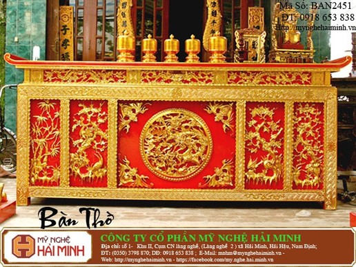 Bàn Thờ -  Mã số BAN2451