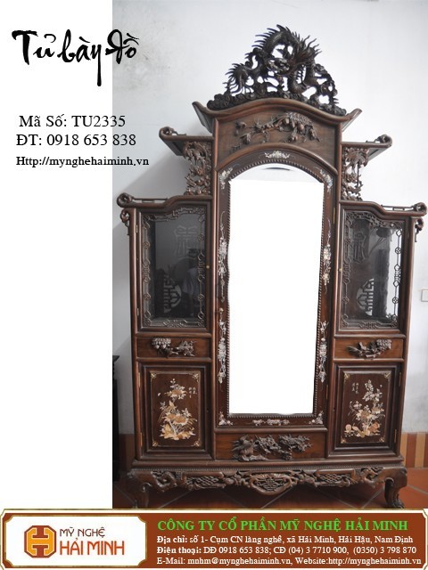 Tủ bày đồ  -  Mã số TU2335
