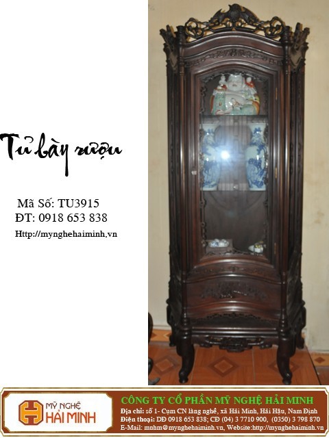 Tủ bày rượu  -  Mã số TU3915