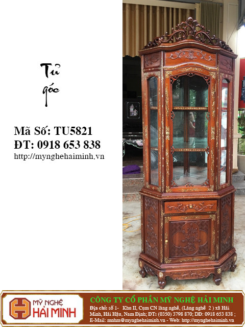 Tủ góc - mã số TU5821